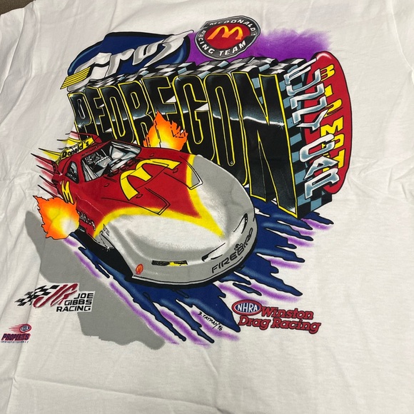 1993 Cruz Pedregon McDonald's 312 MPH NHRA Champion drag racing t-shirt. - Picture 3 of 5